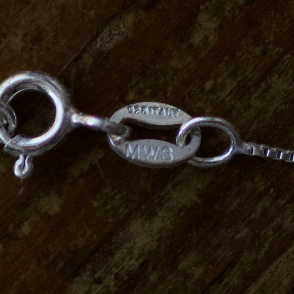 MWS 925 Italy Hand Made Glass Necklace and Earring Set - Picture 7 of 11